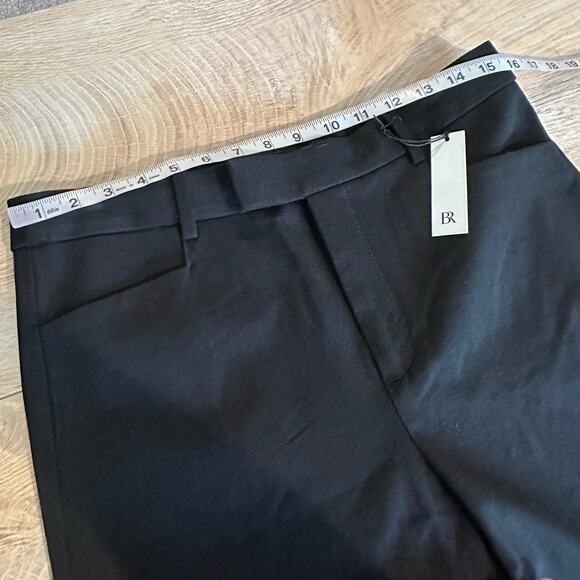 Banana Republic Mid Rise Straight Sloan Pant Black 10 754557 - Picture 10 of 12